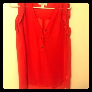 🌺Forever 21 Sheer sleeveless blouse